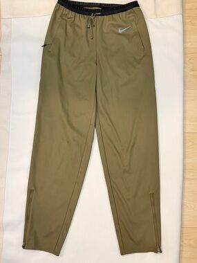Nike Olive Green Waterproof Storm-Fit pants